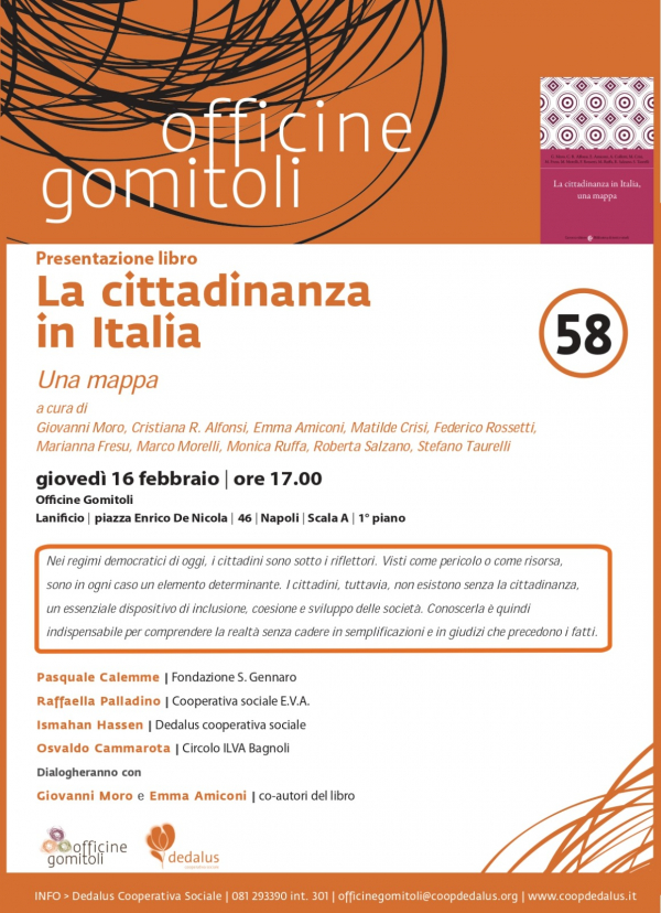 La cittadinanza in Italia, una mappa - Napoli 16 febbraio 2023