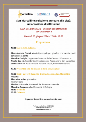 San Marcellino: relazione annuale alla citt&agrave;, un'occasione di riflessione